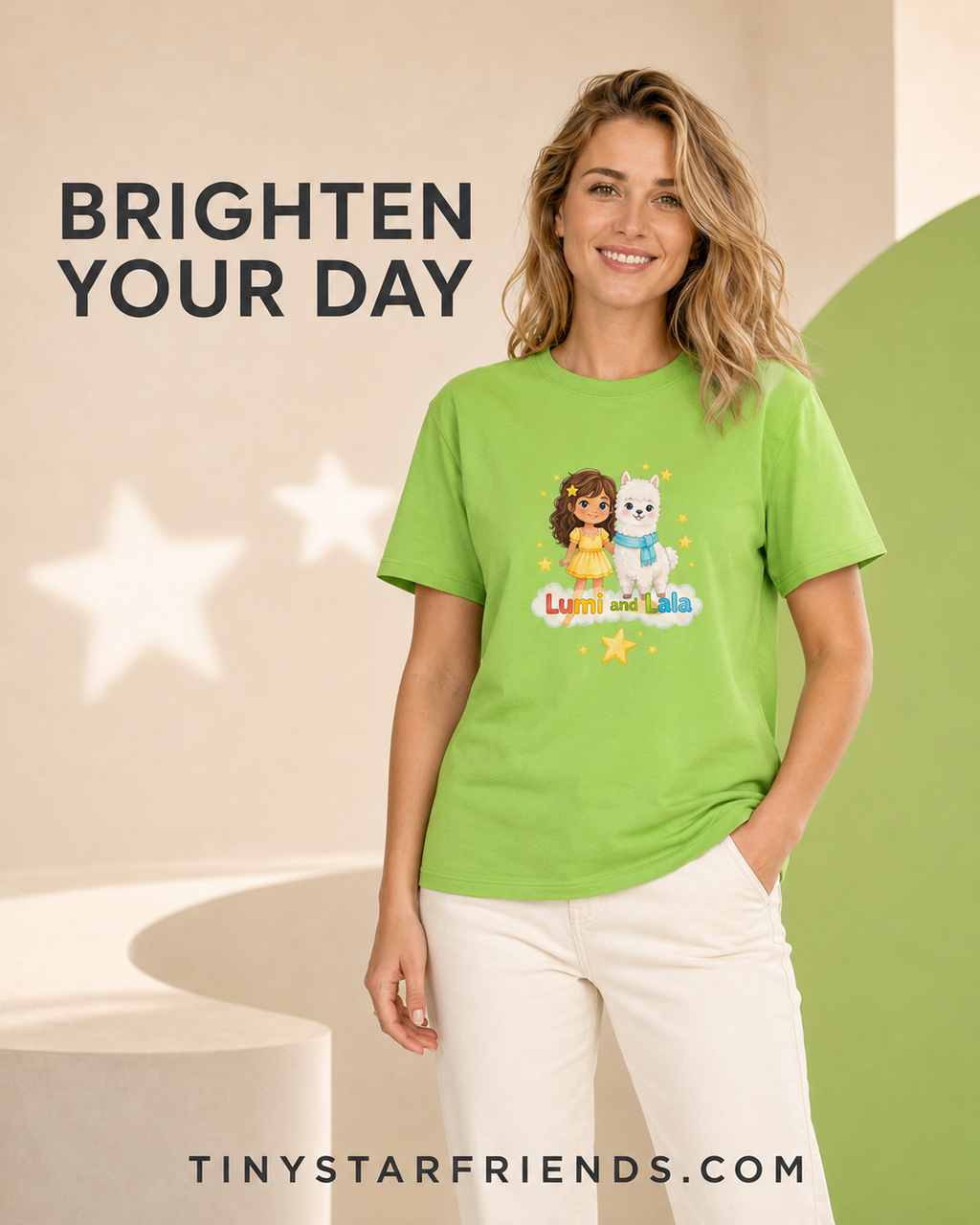 Klassiek unisex T-shirt voor elke dag | Tiny Star Friends™