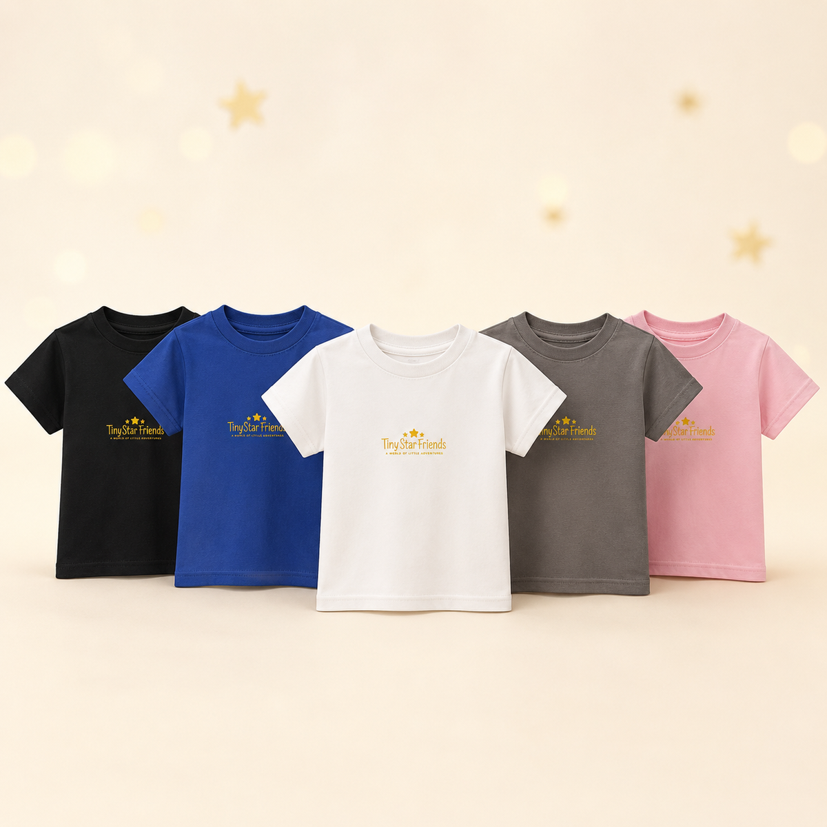 Babyshirt met klassiek logo | Tiny Star Friends™