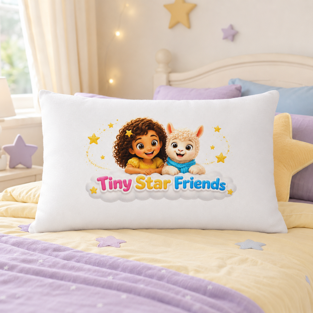 Knuffelkussen met Lumi & Lala | Tiny Star Friends™