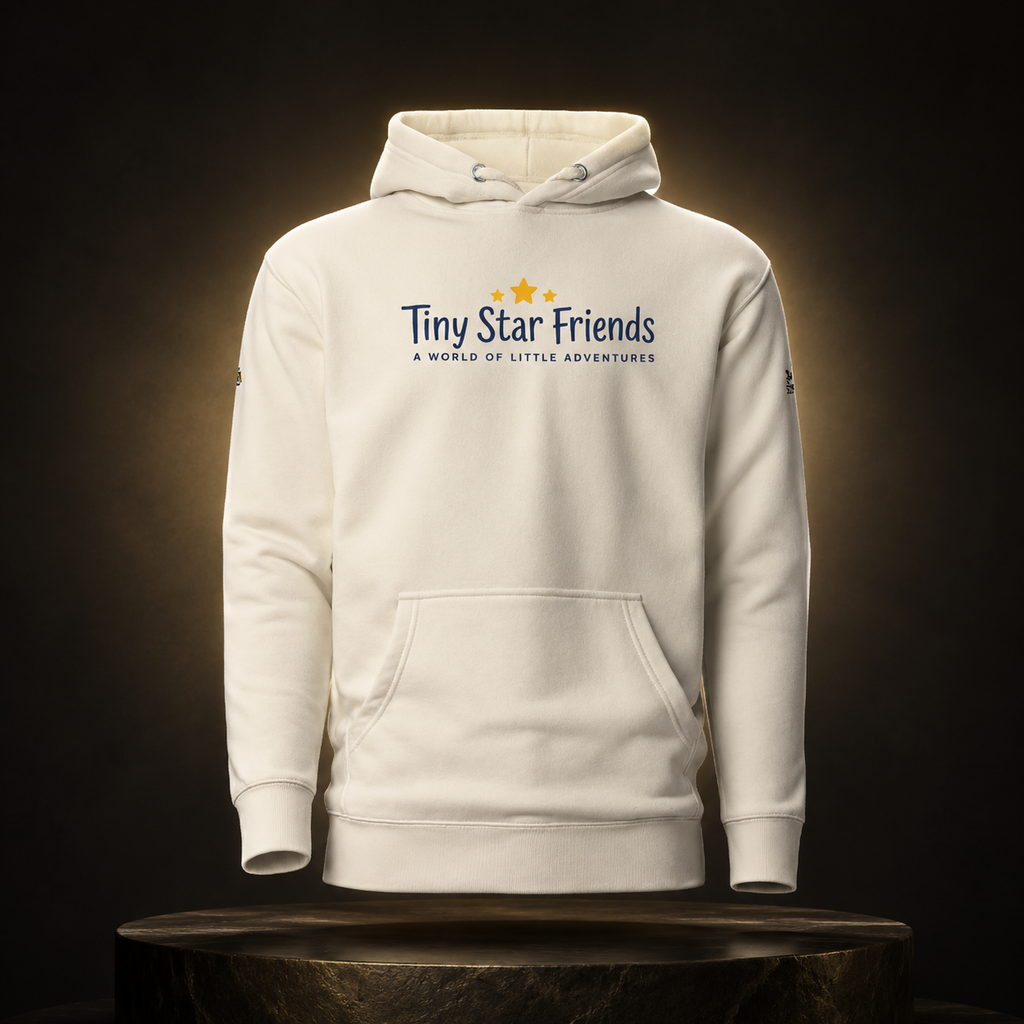 Founders’ Circle premium hoodie, privé-editie 2026 | Tiny Star Friends™