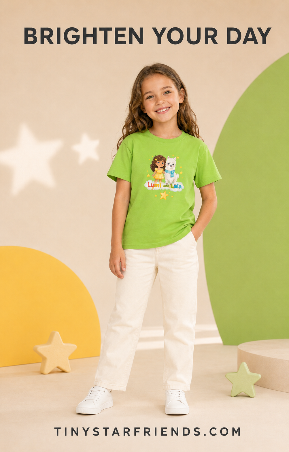 Klassiek unisex T-shirt voor elke dag | Tiny Star Friends™