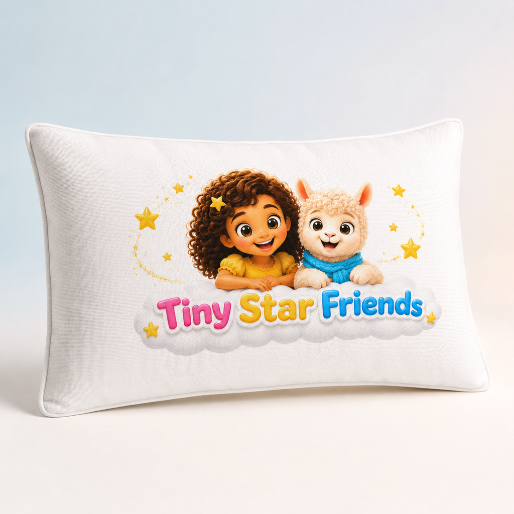 Knuffelkussen met Lumi & Lala | Tiny Star Friends™